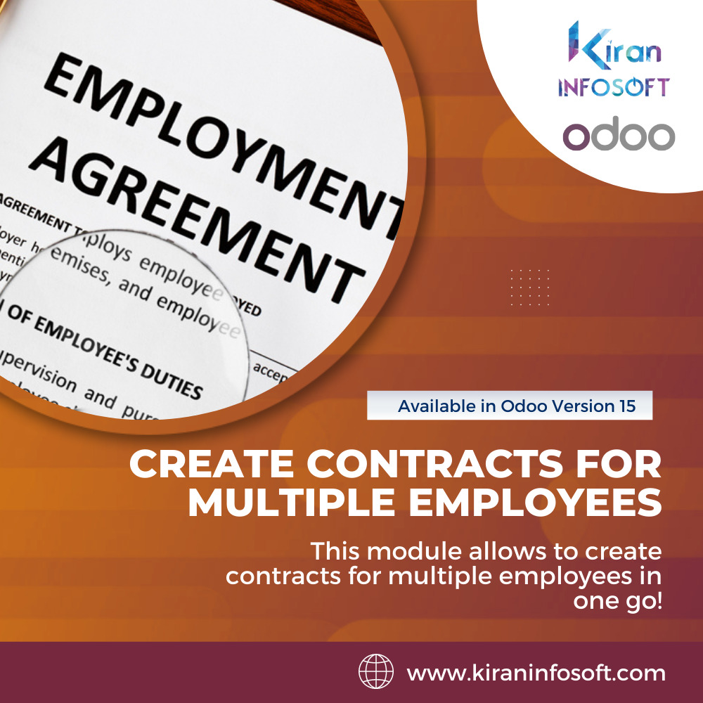 Create Contracts for Multiple Employees