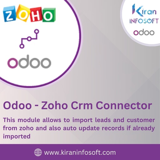 Odoo - Zoho Crm Connector